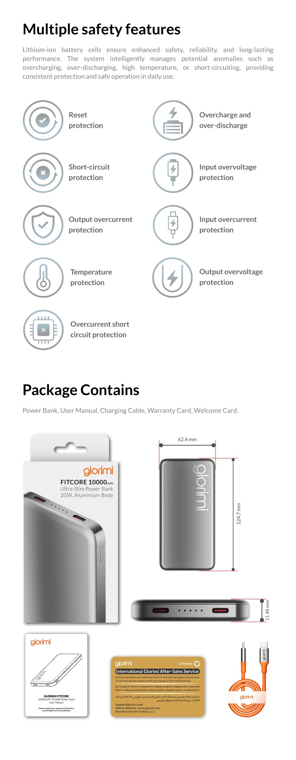 Glorimi FITCORE 10000mAh