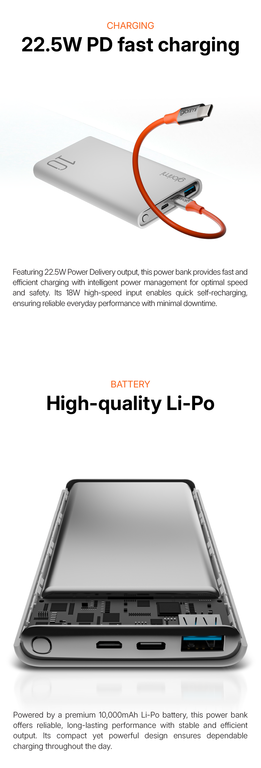 Glorimi LightCore 10000mAh
