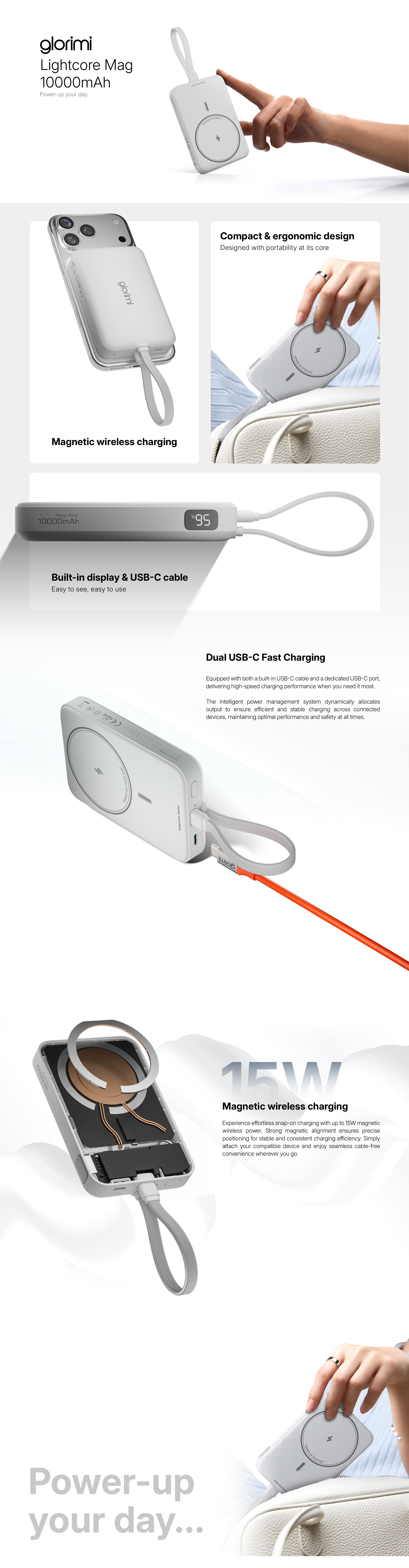 Glorimi LightCore Mag 10000mAh