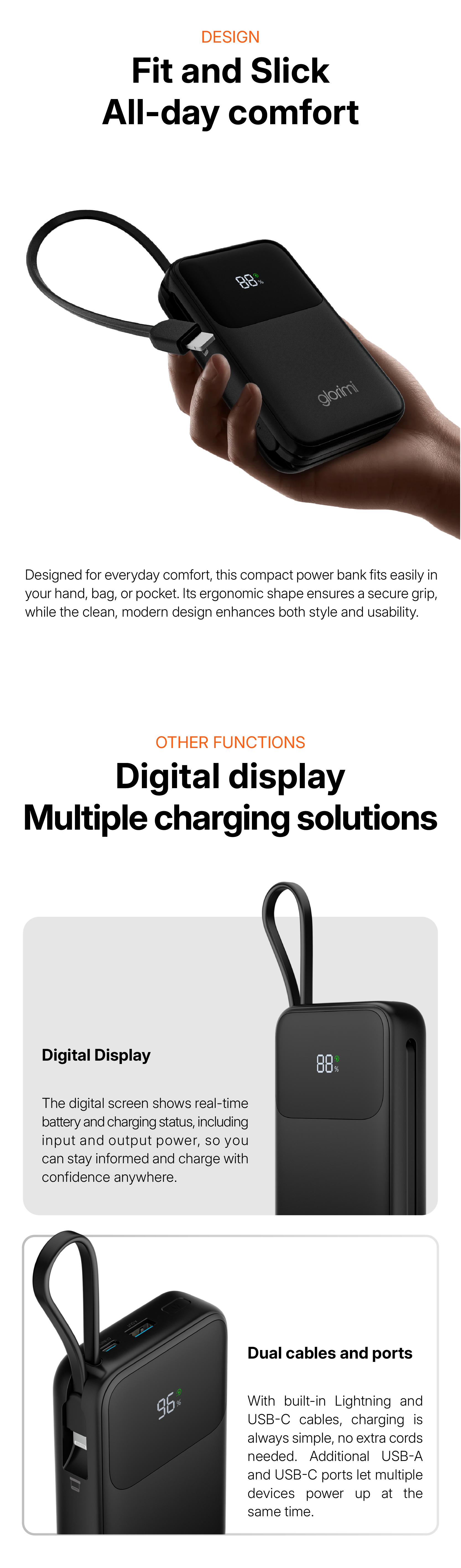 Glorimi ActiveCore 20000mAh 45W