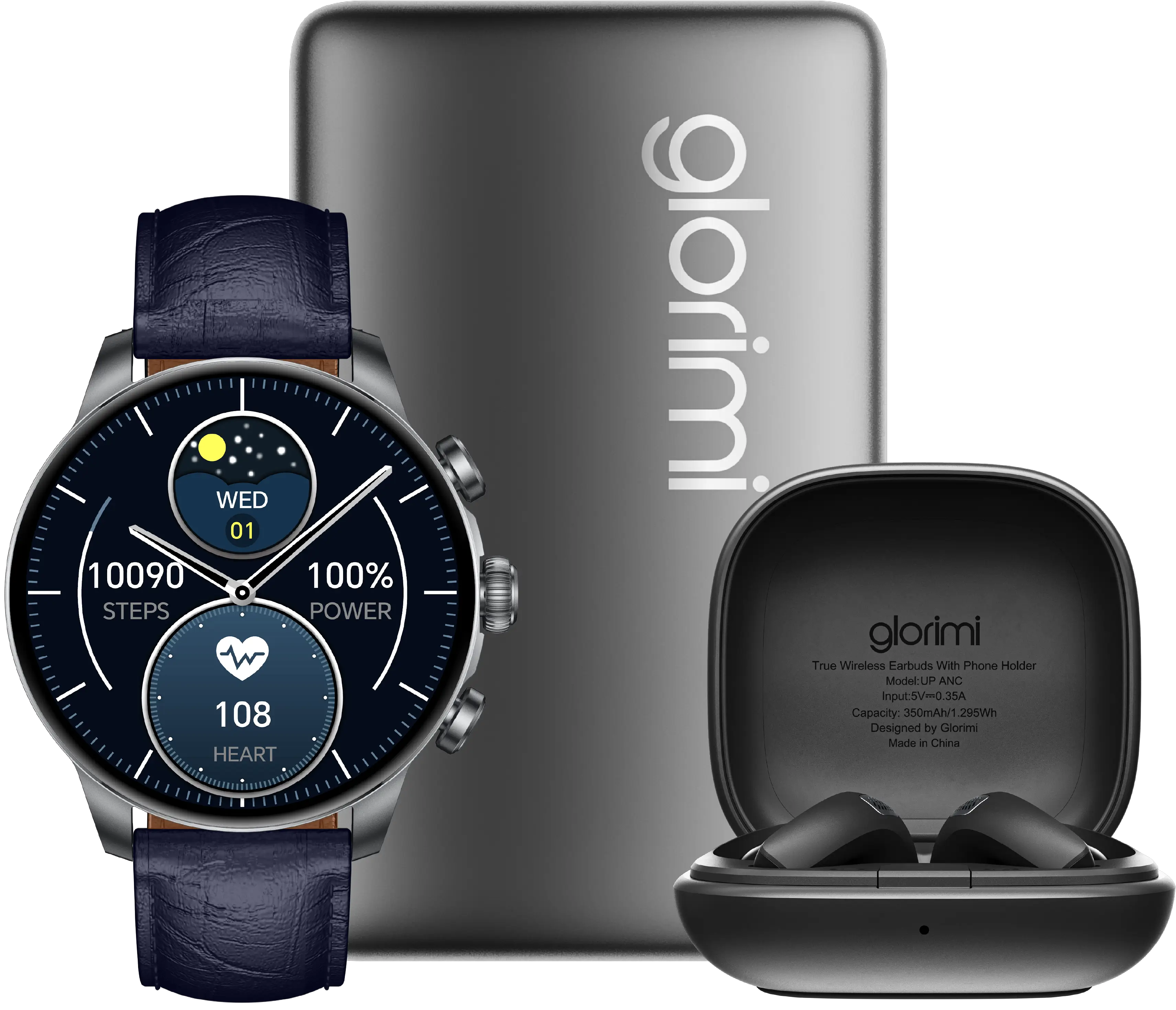 Another sketch of a watch mechanism in a heart shape